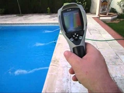 camara termica fuga piscina