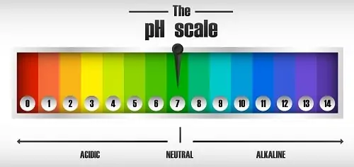 escala de valores ph