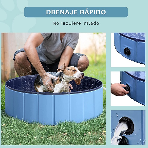 piscina para mascotas plegable resistentes