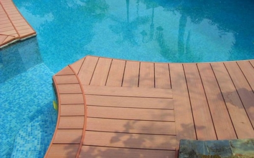 Qué es el composite de madera para exterior piscina