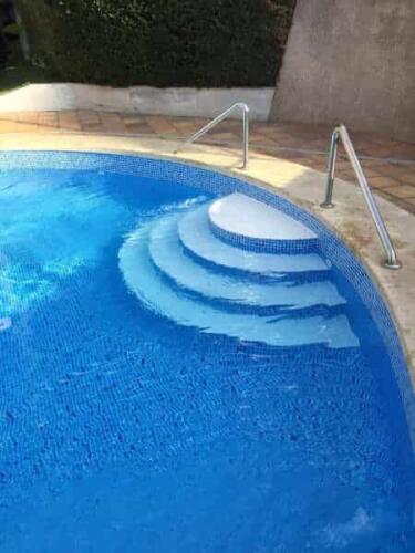 piscina lamina armada gresite azul