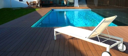 suelos y baldosas de composite para exterior piscina